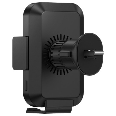 Автотримач з бездротовою зарядкою Baseus Wireless Charger Halo 15W (SUDD000001) Black