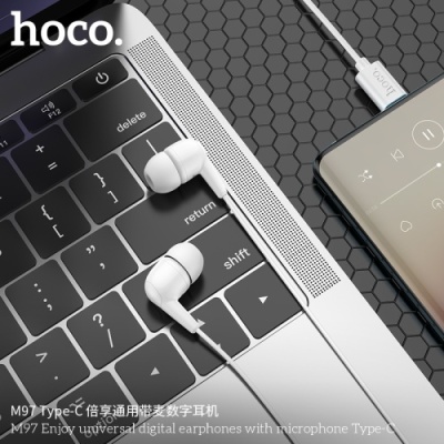 навушники hoco m97 type-c (білий) 