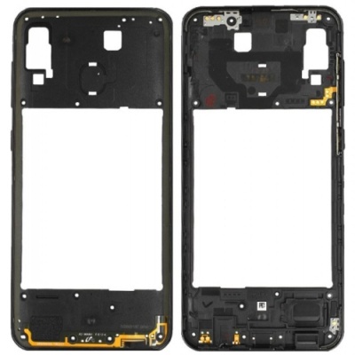 рамка корпусу для samsung a305 galaxy a30 (2019) (чорний)