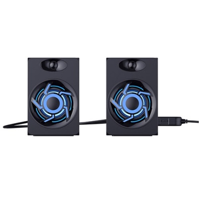 колонки havit hv-sk706 2*3w usb black 