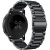 ремінець універсальний stainless steel для samsung/amazfit/xiaomi (22mm) (black) 