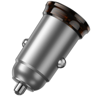 Автомобільний Зарядний Пристрій Hoco NZ16 PD30W (1Type-C) (сірий)