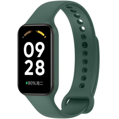 ремінець для xiaomi mi band 8 active/redmi smart band 2 original design (midnight green) 