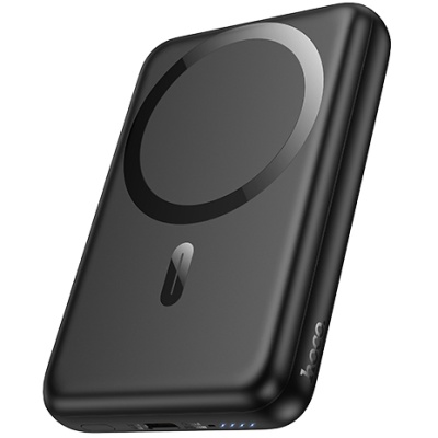 додаткова батарея power bank hoco j141 grace pd20w magnetic 10000 mah (чорний) 