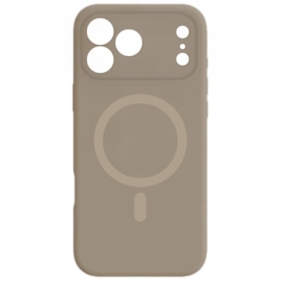 Купить чохол silicone case full camera with magsafe для apple iphone 17 pro (desert gold) онлайн