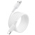кабель borofone bx116 usb - type-c 3a/1м (бiлий) 