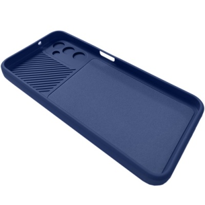 Купить силіконовий чохол soft tpu armor camshield для samsung a145 galaxy a14 4g/a146 galaxy a14 5g - dark blue онлайн