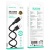 кабель borofone bx113 silicone usb - type-c 3a/2m (чорний) 