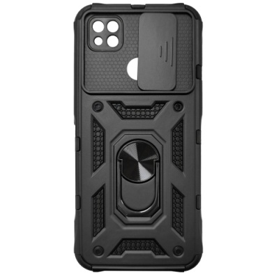Купить чохол-накладка armor magnet camshield для xiaomi redmi 9c/10a - black онлайн