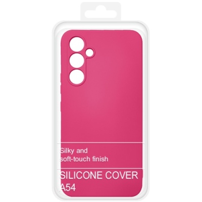 Купить чохол soft silicone case full для samsung a546 galaxy a54 5g (малиновий) онлайн