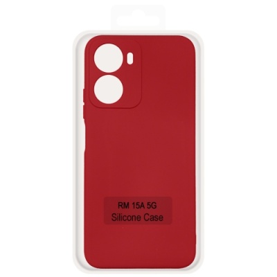 Купить чохол soft silicone case full для xiaomi redmi 15a 5g (червоний) онлайн