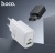 мережевий зарядний пристрій hoco n61 1usb/18w/qc3.0 + 1type-c/20w/pd (чорний) 