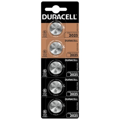 батарейка duracell 2025 (5шт) 
