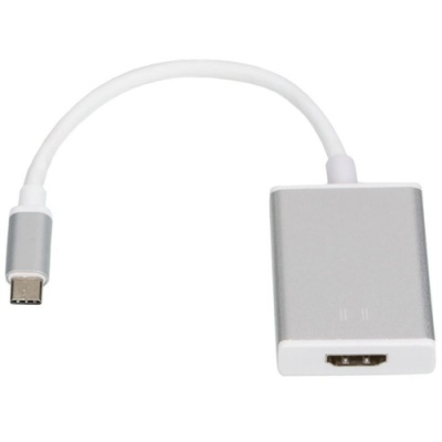 перехідник type-c - hdmi (білий) 