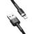 кабель baseus cafule usb - lightning 2a/3m (calklf-rg1) (black-grey) 