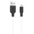кабель hoco x21 plus silicone usb - microusb 2.4a/1m (чорно-білий) 