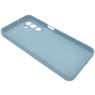 Купить чохол soft silicone case full для samsung a566 galaxy a56 5g (світло-синій) онлайн