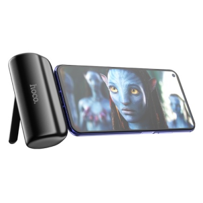 додаткова батарея power bank hoco j106 pocket type-c 5000mah (чорний) 
