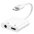 перехідник remax rl-la11 remine type-c - 3.5mm aux + type-c (білий) 