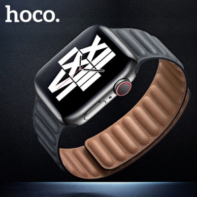 ремінець hoco wa23 для apple watch 1-11/ultra (42/44/45/49mm) (black) 