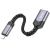 перехідник hoco ua24 lightning to usb 2.0 (сірий) 