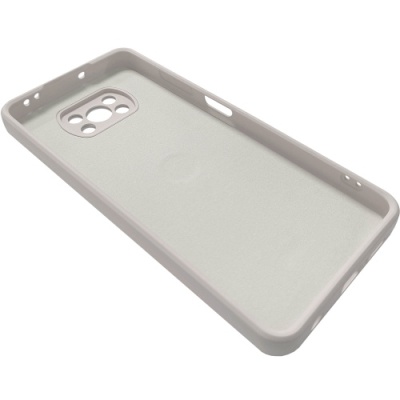 Купить силіконовий чохол soft silicone casevsmagnet ring для xiaomi poco x3/x3 pro - ivory white онлайн