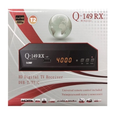 тюнер dvb t2 q-149 rx new 