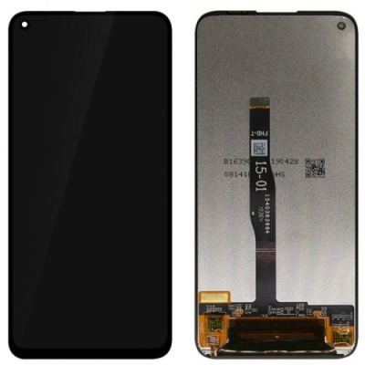 дисплей для huawei p40 lite, nova 6 se (jny-lx1, l21a, l01a, l21b, l22a, l02a, l22b) з чорним тачскріном high quality