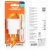 мережевий зарядний пристрій borofone bas13a charger set 1type-c/20w/pd + (type-c - type-c) (білий) 