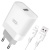Мережевий Зарядний Пристрій XO L63 1USB/15W/QC3.0 + (USB - Lightning) (Бiлий) мережевий зарядний пристрій xo l63 1usb/15w/qc3.0 + (usb - lightning) (бiлий)