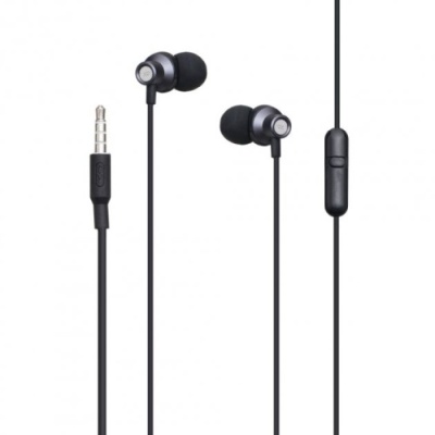 навушники xo ep15 in-ear metal grey 