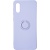 Купить силіконовий чохол soft silicone casevsmagnet ring для samsung a022 galaxy a02 - lavander онлайн