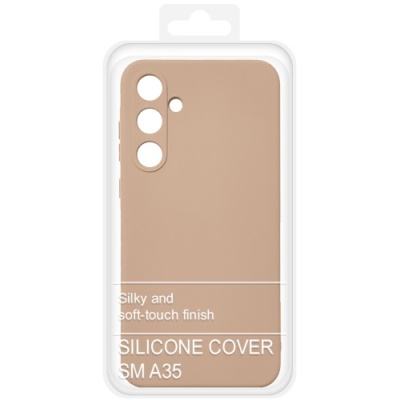 Купить чохол soft silicone case full для samsung a356 galaxy a35 5g (пудра) онлайн