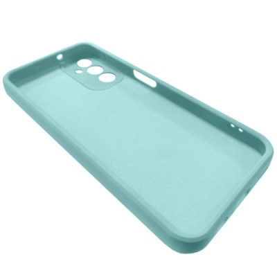 Купить силіконовий чохол soft silicone casevsmagnet ring для samsung a145 galaxy a14 4g/a146 galaxy a14 5g - light cayn онлайн