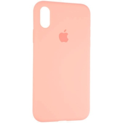 Купить чохол original soft case для apple iphone x/xs (59) peach - full side онлайн