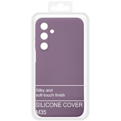 Купить чохол soft silicone case full для samsung m356 galaxy m35 5g (лаванда) онлайн