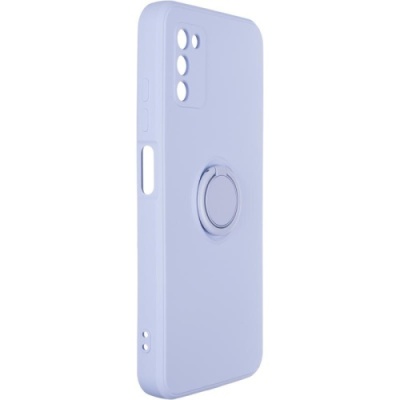 Купить силіконовий чохол soft silicone casevsmagnet ring для samsung a037 galaxy a03s - lavander онлайн