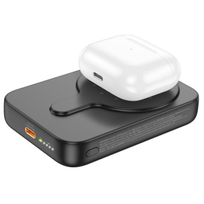 додаткова батарея power bank hoco j117a esteem pd20w magnetic 10000mah (чорний) 