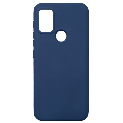 Купить силіконовий чохол soft silicone case для motorola g10/g20/g30 - dark blue онлайн