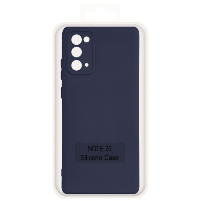 Купить чохол soft silicone case full для samsung n980 galaxy note 20 (dark blue) онлайн