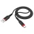 Кабель Hoco X59 Victory USB - Type-C 3.0A/1m (Чорний) кабель hoco x59 victory usb - type-c 3.0a/1m (чорний)