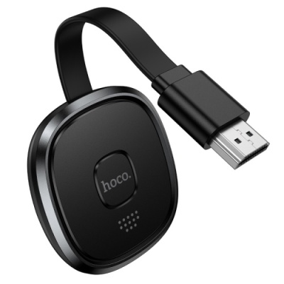 перехідник адаптер hoco ua45 hdmi screen mirroring device (1080p) (чорний) 
