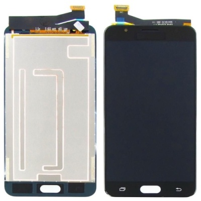 дисплей для samsung g610 galaxy j7 prime з чорним тачскріном original prc