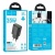 мережевий зарядний пристрій hoco n61 1usb/18w/qc3.0 + 1type-c/20w/pd (чорний) 