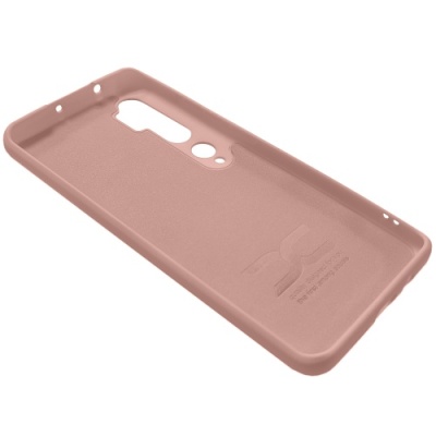 Купить силіконовий чохол soft silicone case для xiaomi mi note 10 - pink sand онлайн