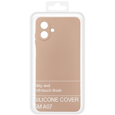 Купить чохол soft silicone case full для samsung a075 galaxy a07 4g (пудра) онлайн