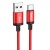 кабель hoco x89 wind usb - type-c 3a/1m (червоний) 