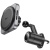 Автотримач Hoco HW15 з безпровідним зарядним пристроєм (Чорно-сірий)