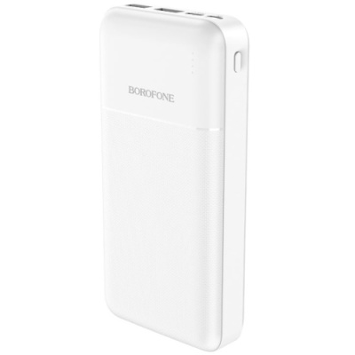 додаткова батарея power bank borofone bj16a 20000 mah (білий) 