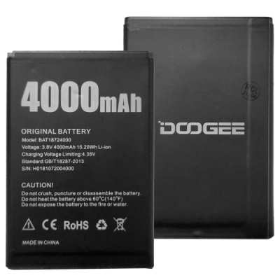 акумулятор prime для doogee bat18724000/doogee x70